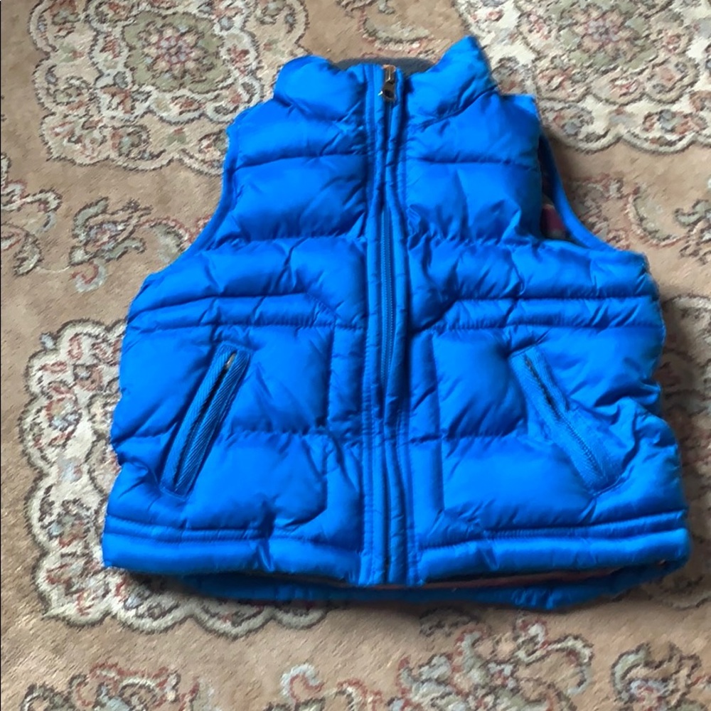 Baby Gap Cobalt/Bright Blue Puffer Vest. Sz 2T